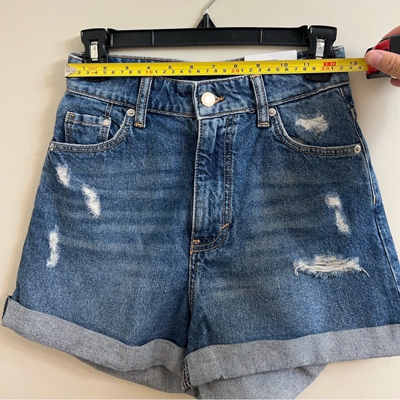 Ultra High Waisted Mom Shorts - Picture 6 of 8